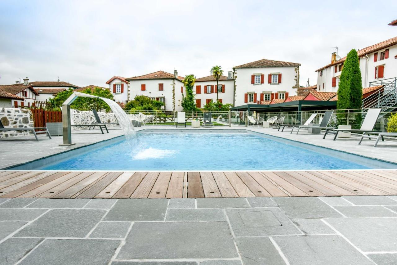 Hotel Euzkadi Espelette Esterno foto