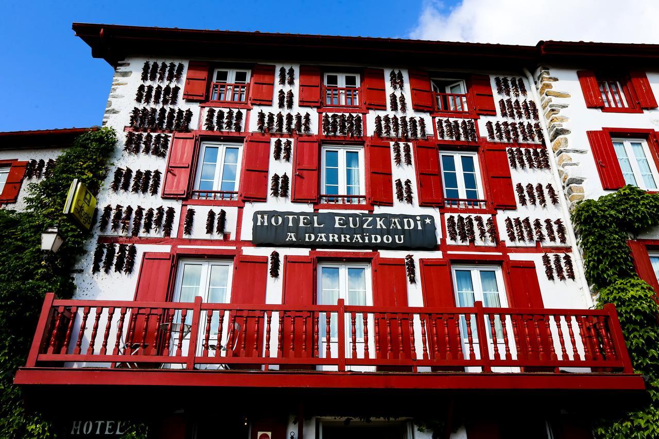 Hotel Euzkadi Espelette Esterno foto