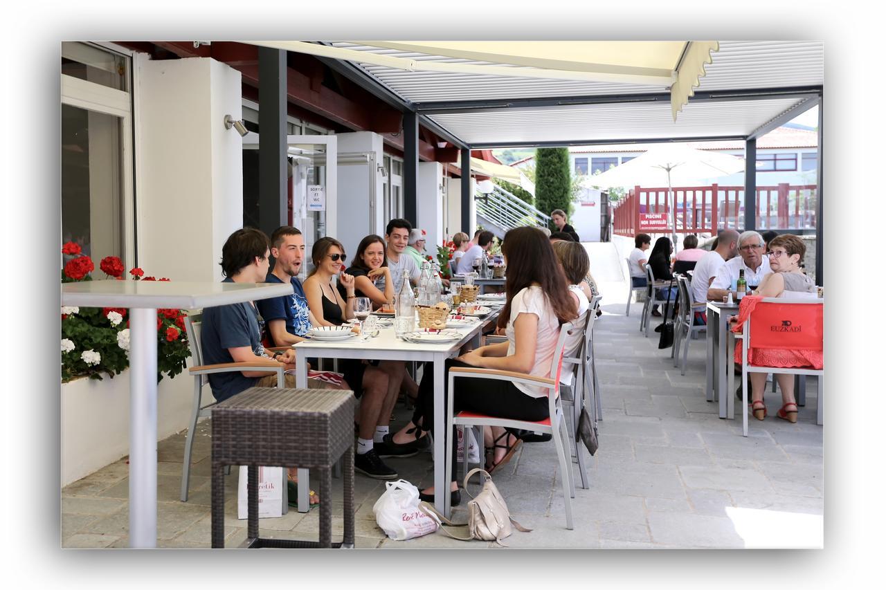 Hotel Euzkadi Espelette Esterno foto